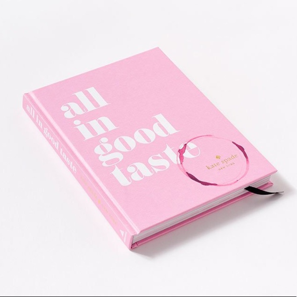 Kate Spade New York: All In Good Taste (2015) Coffee Table Book